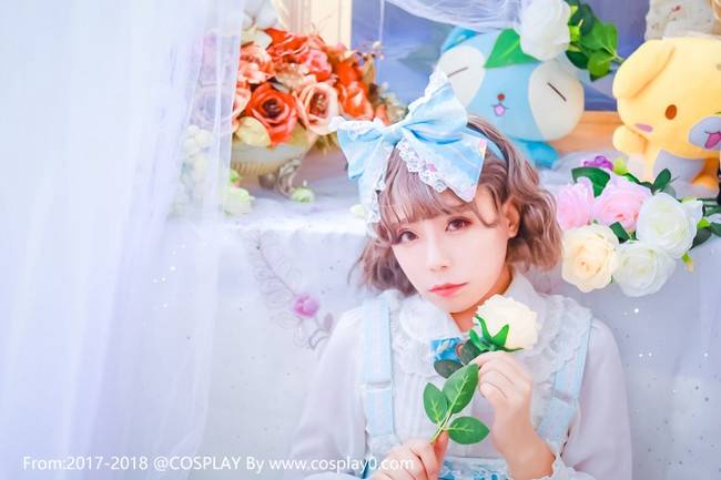 Cosplay福利/半次元Coser夜玲萌妹子LOLITA装扮日常Cos图片