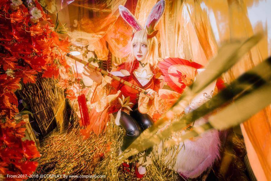 Cosplay福利/王者荣耀兔耳性感美女公孙离Cosplay图片写真照片