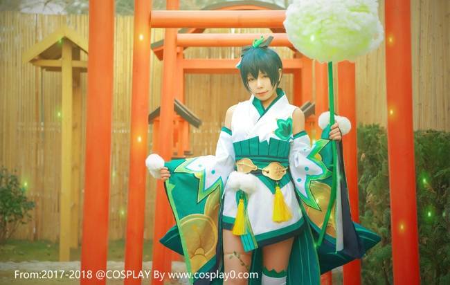 Cosplay福利/半次元萌妹子阴阳师莹草Cosplay美女图片