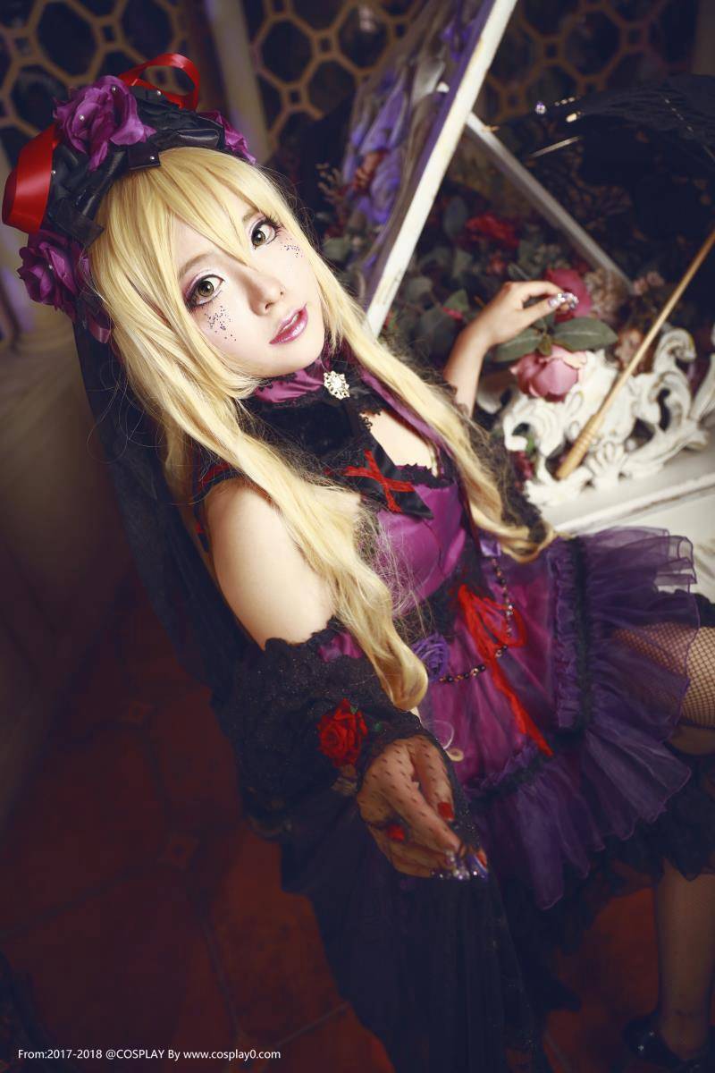 Cosplay福利/东方project八云紫美女黑丝诱惑Cosplay写真图片