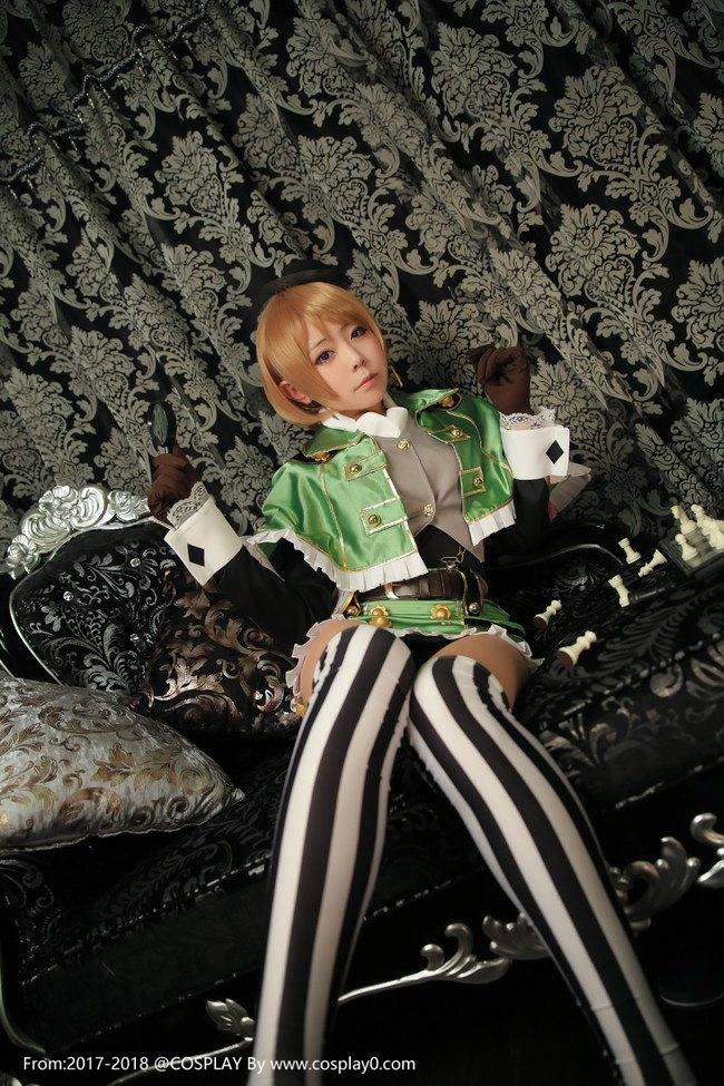 Cosplay福利/LoveLive小泉花阳同人打歌服萝莉Cosplay图片