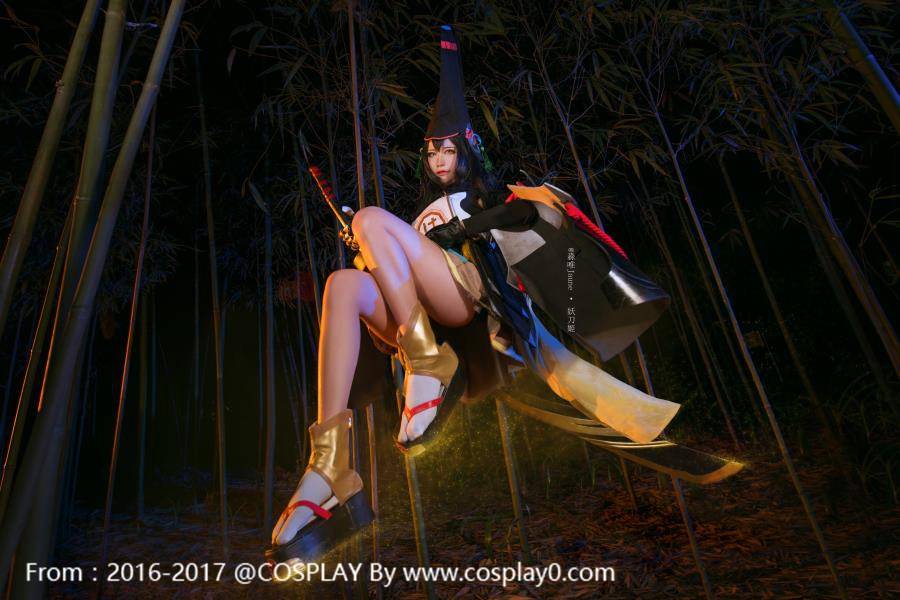 Cosplay福利/绝对领域阴阳师妖刀姬小姐姐大长腿Cosplay福利图