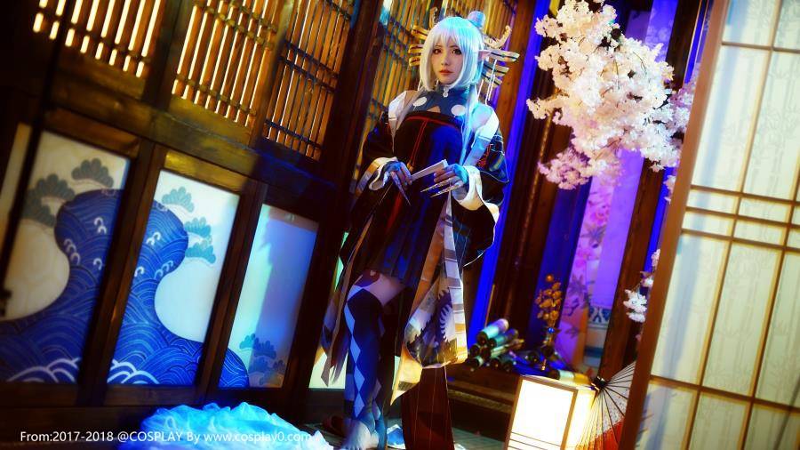 Cosplay福利/二次元萌妹子VOCALOID洛天依Cosplay美女图片