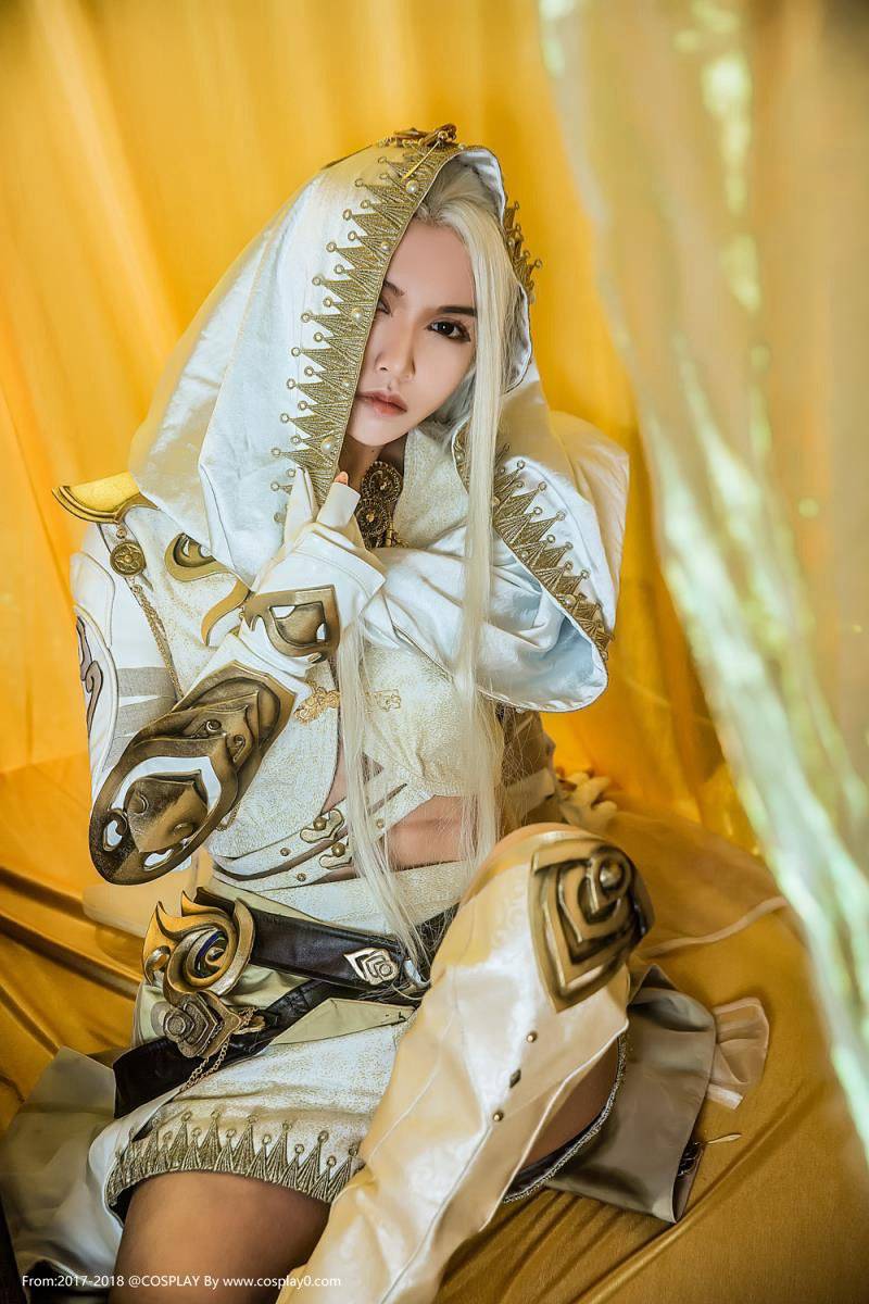 Cosplay福利/美女正太鳗鱼霏儿扮演镇魔曲影锋Cosplay图片