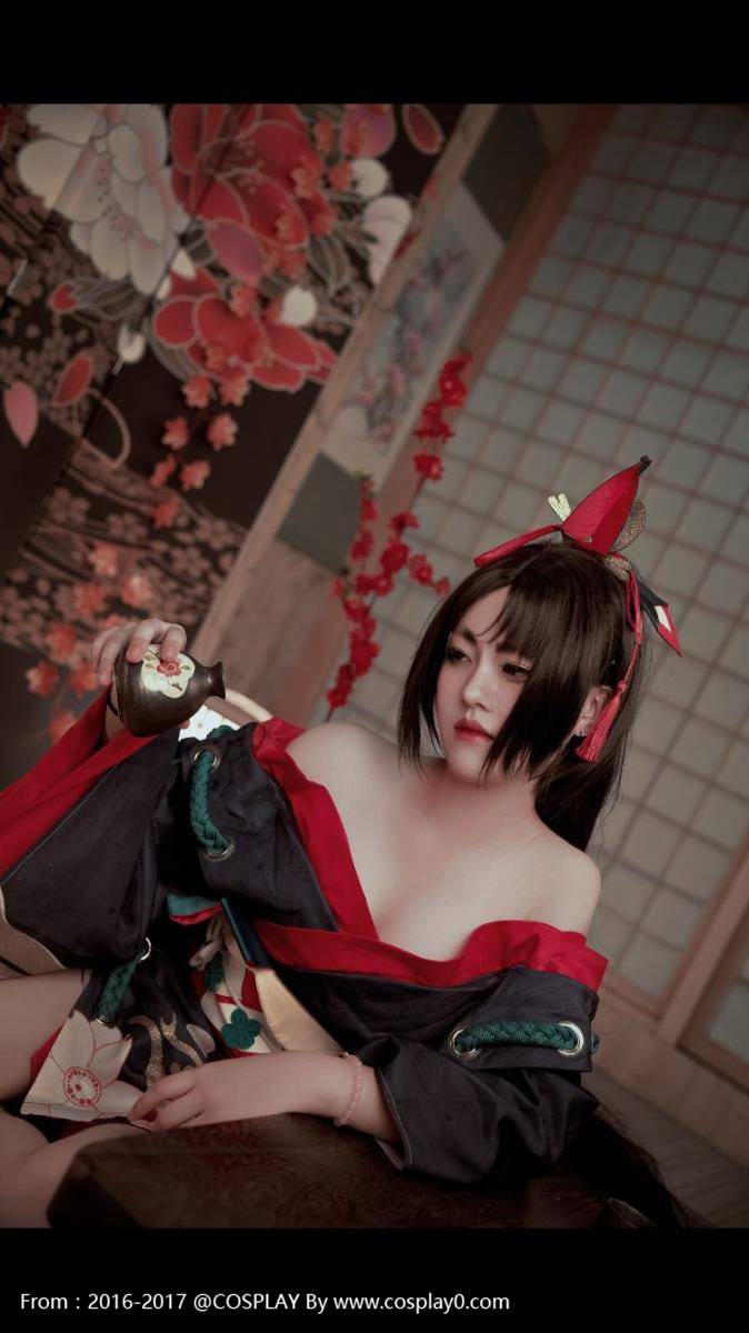 Cosplay福利/半次元美女Cosplay阴阳师手游妖刀姬美女福利图
