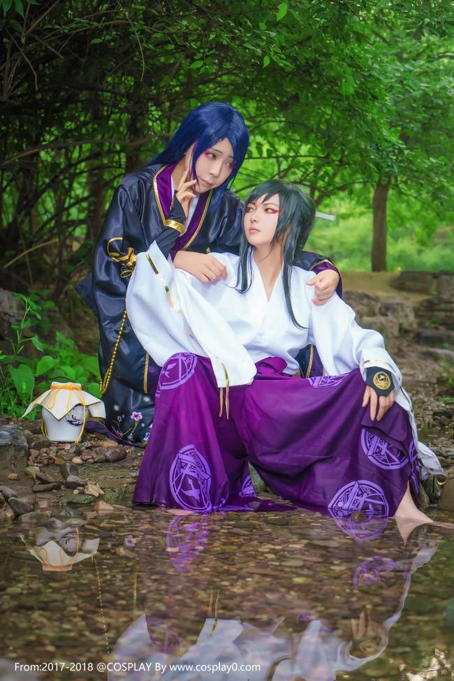 Cosplay福利/刀剑乱舞大太兄弟次郎太刀太郎太刀Cosplay古风图片