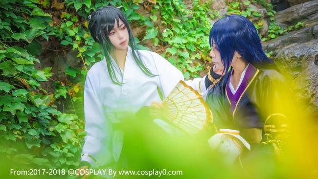 Cosplay福利/刀剑乱舞大太兄弟次郎太刀太郎太刀Cosplay古风图片