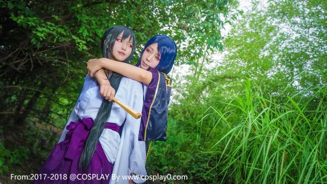 Cosplay福利/刀剑乱舞大太兄弟次郎太刀太郎太刀Cosplay古风图片