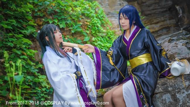 Cosplay福利/刀剑乱舞大太兄弟次郎太刀太郎太刀Cosplay古风图片