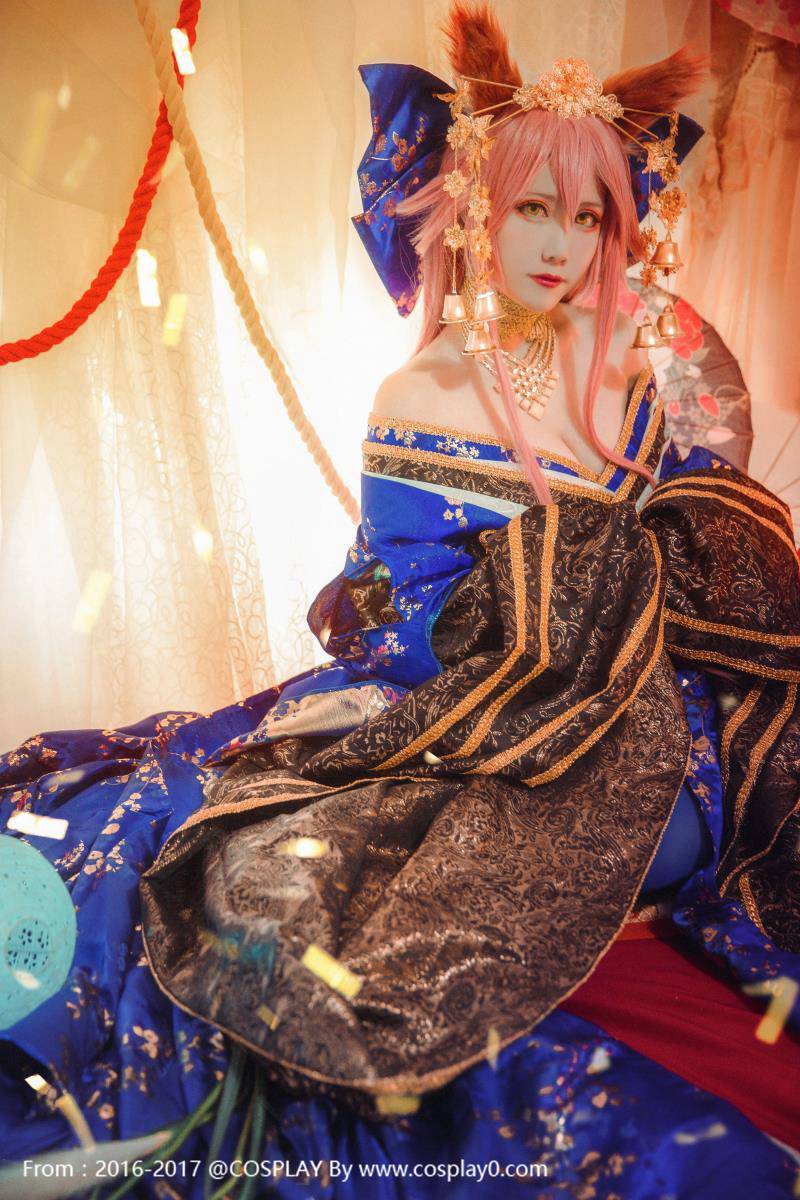 Cosplay福利/风色夭夭Cos玉藻前美女丝袜美腿宅男福利