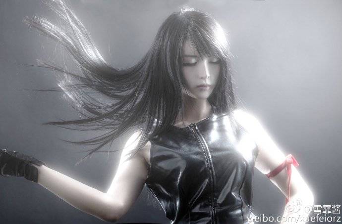 Cosplay福利/最美coser雪霏酱蒂法·洛克哈特Cosplay福利图