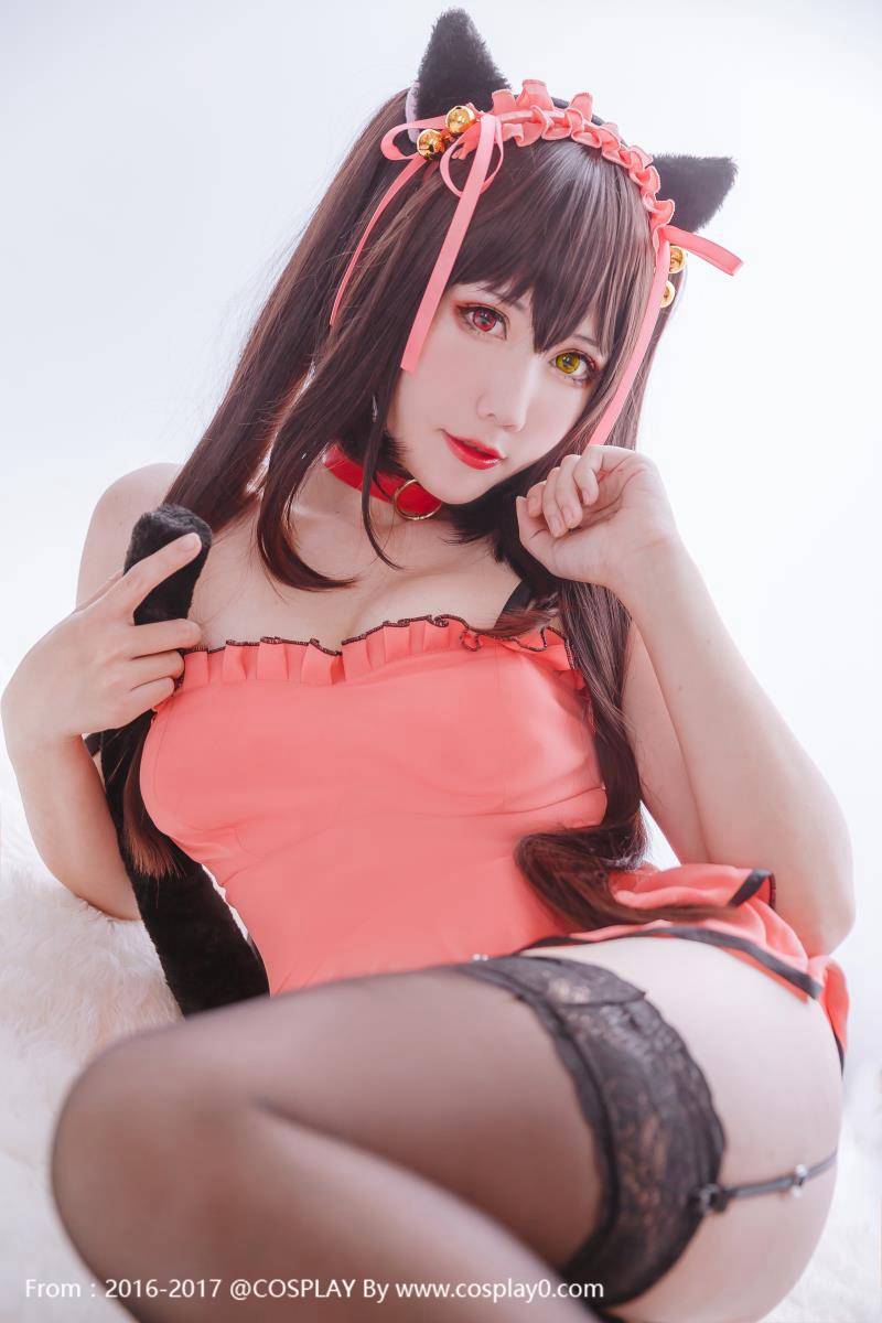 Cosplay福利/风色夭夭无圣光Cosplay时崎狂三黑丝宅男福利