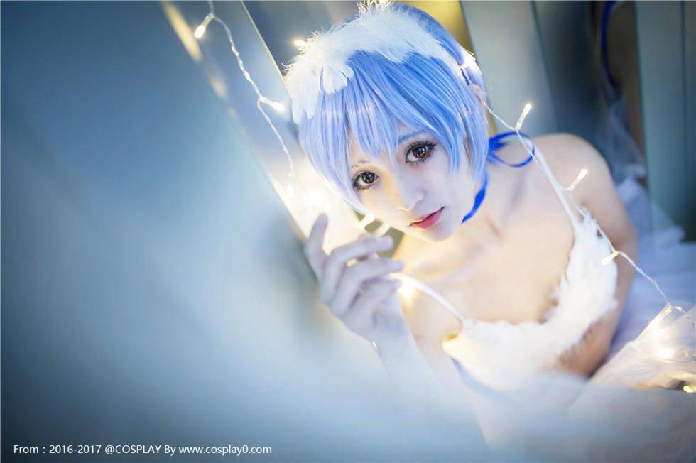 Cosplay福利/二次元Coser雪菲cosplay绫波丽真空福利图