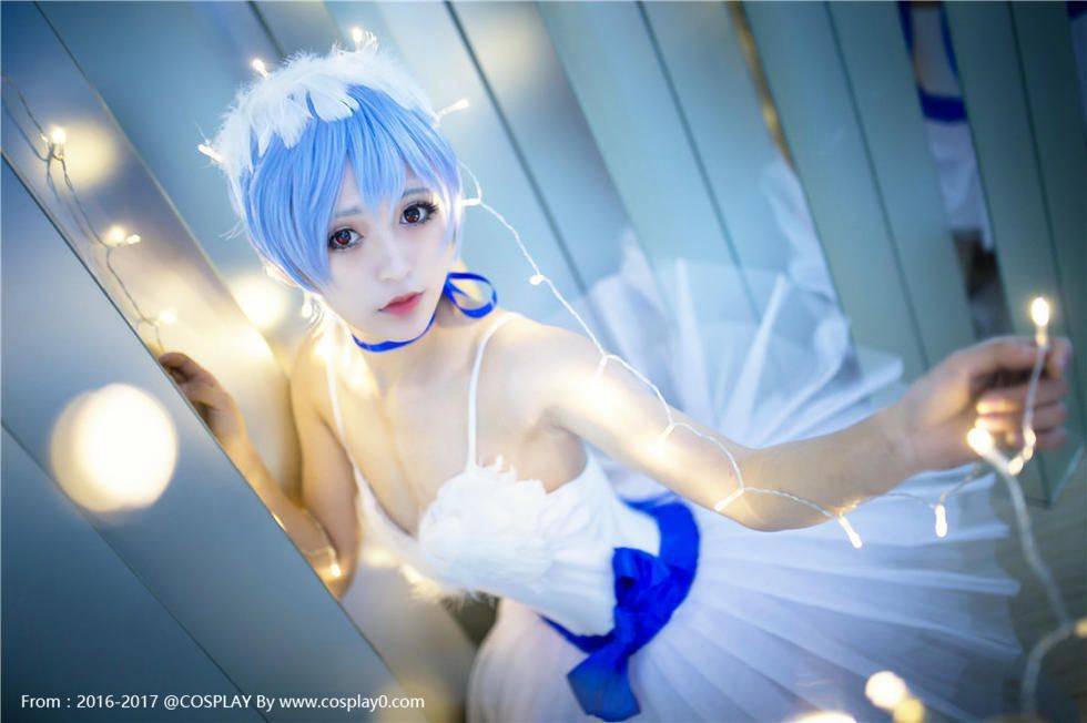 Cosplay福利/二次元Coser雪菲cosplay绫波丽真空福利图