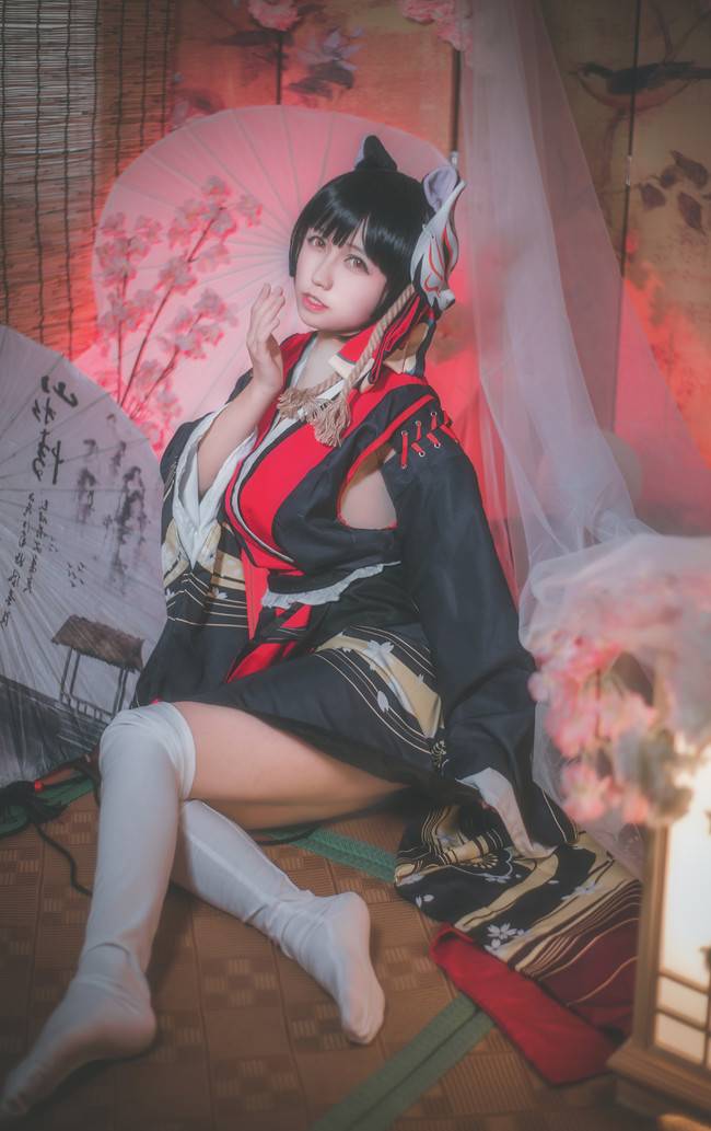 Cosplay福利/白丝绝对领域少女 碧蓝航线 山城COSPLAY美图欣赏