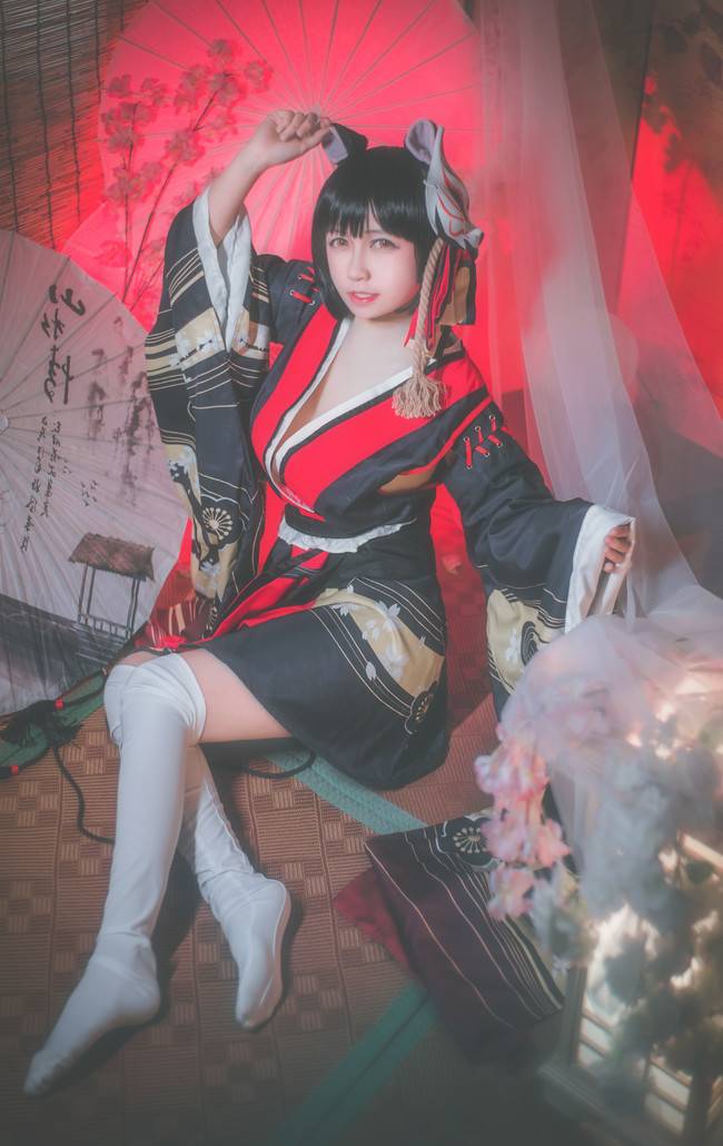 Cosplay福利/白丝绝对领域少女 碧蓝航线 山城COSPLAY美图欣赏