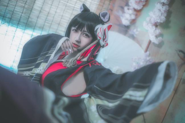 Cosplay福利/白丝绝对领域少女 碧蓝航线 山城COSPLAY美图欣赏