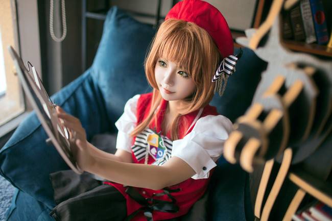 Cosplay福利/黑丝绝对领域少女 魔卡少女樱 木之本樱COSPLAY