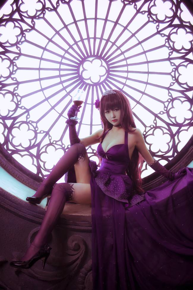 Cosplay福利/性感但不妖艳 Fate/Grand Order 斯卡哈COSPLAY