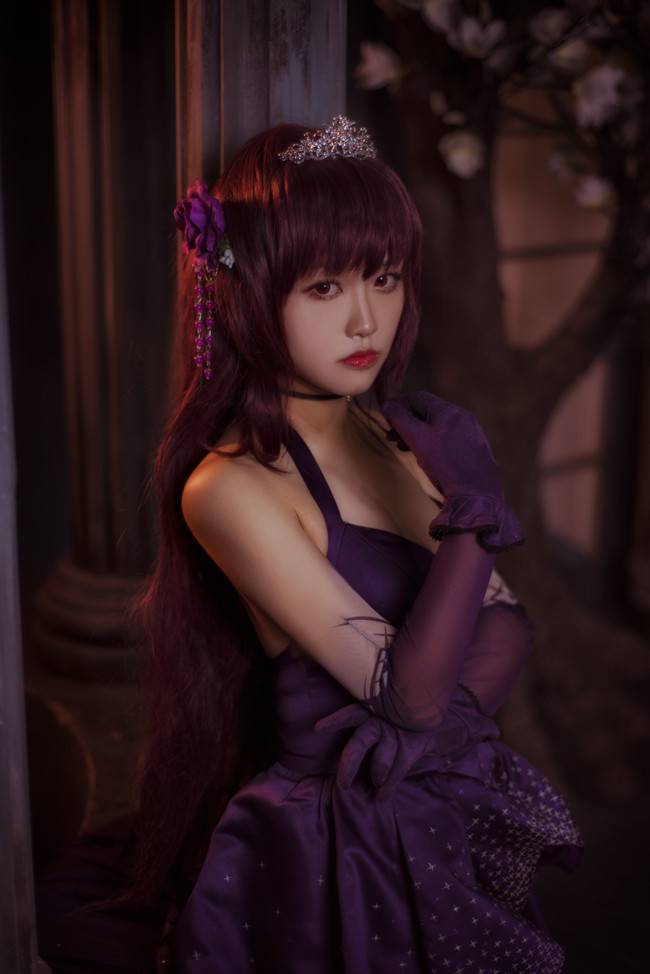 Cosplay福利/性感但不妖艳 Fate/Grand Order 斯卡哈COSPLAY