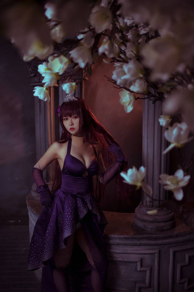 Cosplay福利/性感但不妖艳 Fate/Grand Order 斯卡哈COSPLAY