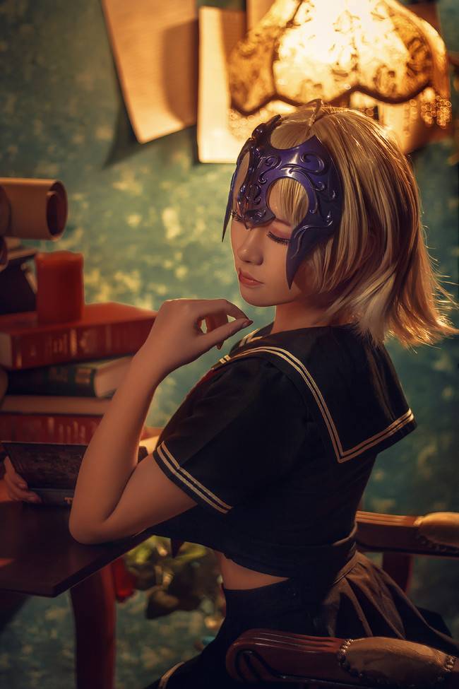 Cosplay福利/黑丝绝对领域制服少女 Fate/Grand Order贞德