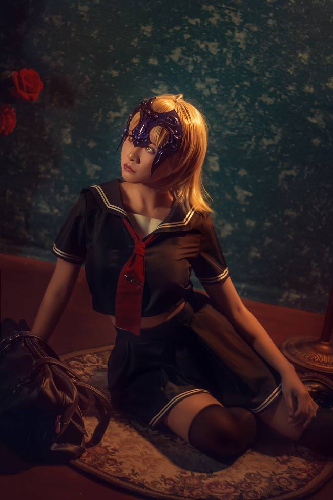 Cosplay福利/黑丝绝对领域制服少女 Fate/Grand Order贞德