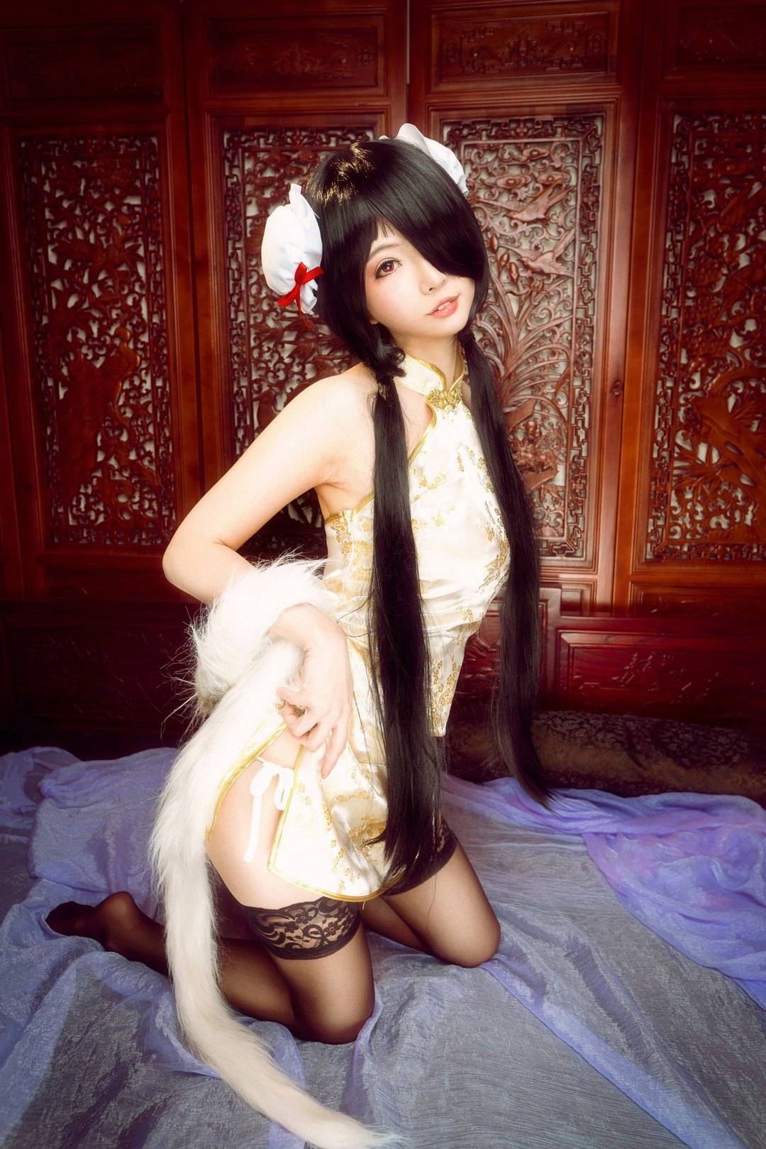 Cosplay福利/约会大作战时崎狂三黑丝美女私房