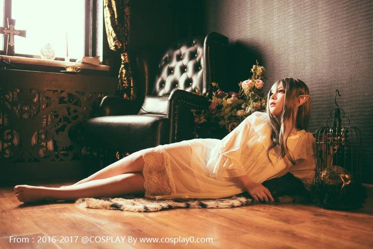 Cosplay福利/二次元萝莉睡衣邪魅小精灵Cosplay本子福利