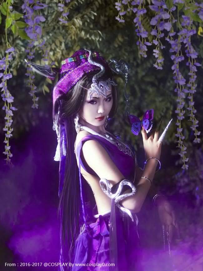 Cosplay福利/剑侠情缘网络版叁破虏毒姐Cosplay古风美女福利图片