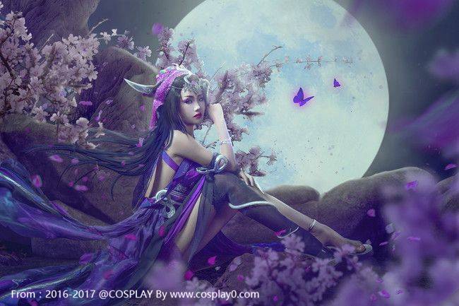 Cosplay福利/剑侠情缘网络版叁破虏毒姐Cosplay古风美女福利图片