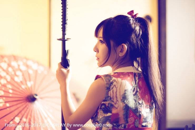 Cosplay福利/性感巨乳美女不知火舞Cosplay本子福利