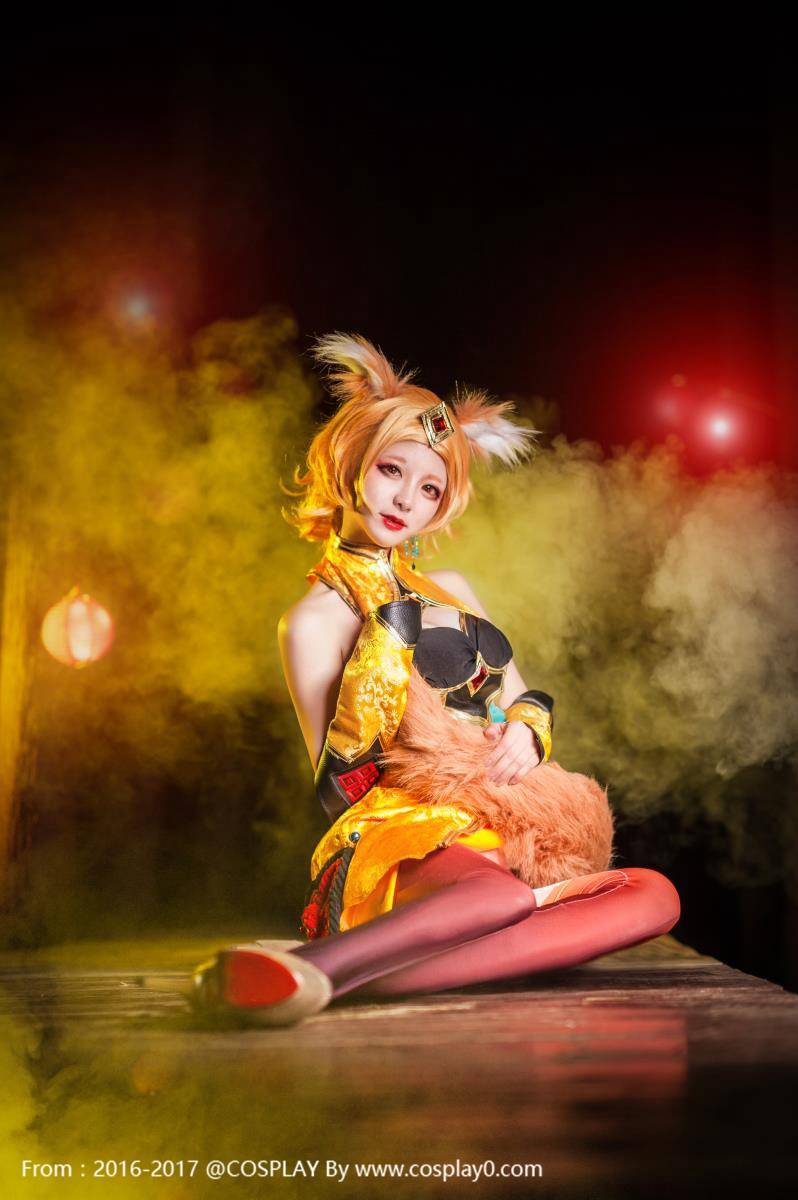 Cosplay福利/请尽情吩咐妲己，主人！一枝骨头Cosplay妲己诱惑福利