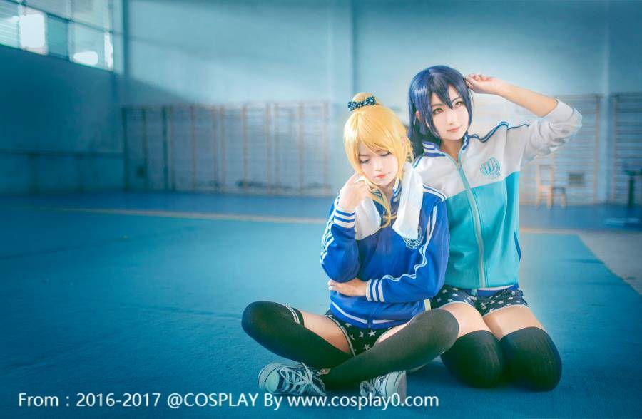 Cosplay福利/运动装 园田海未 绚濑绘里Cosplay