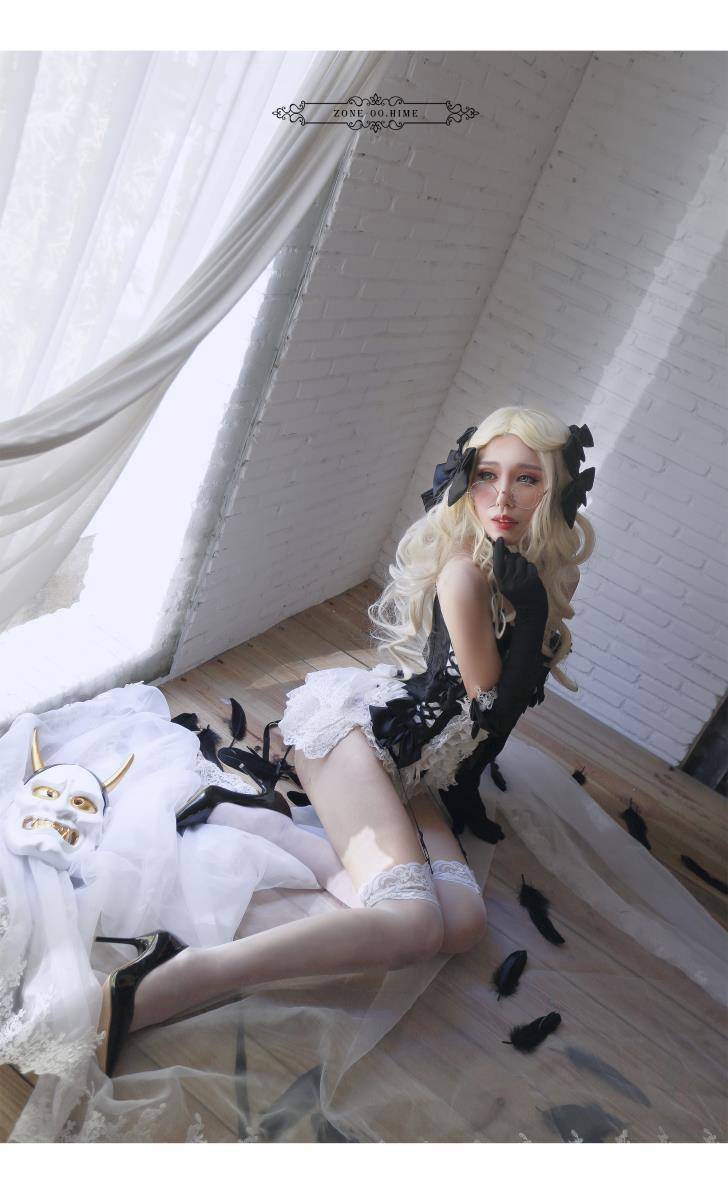 Cosplay福利/零之地带白百合姬御姐白丝Cosplay本子福利
