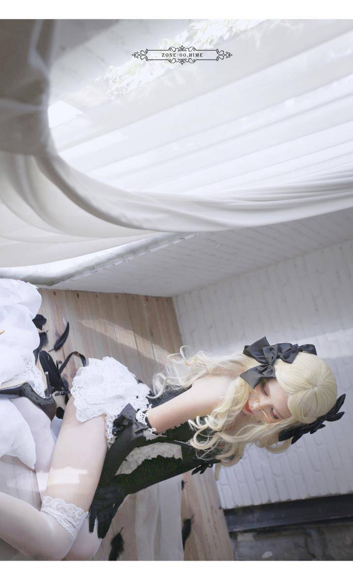 Cosplay福利/零之地带白百合姬御姐白丝Cosplay本子福利