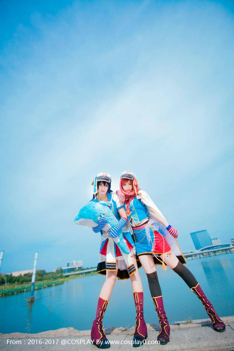 Cosplay福利/萝莉百合园田海未西木野真姬Cosplay