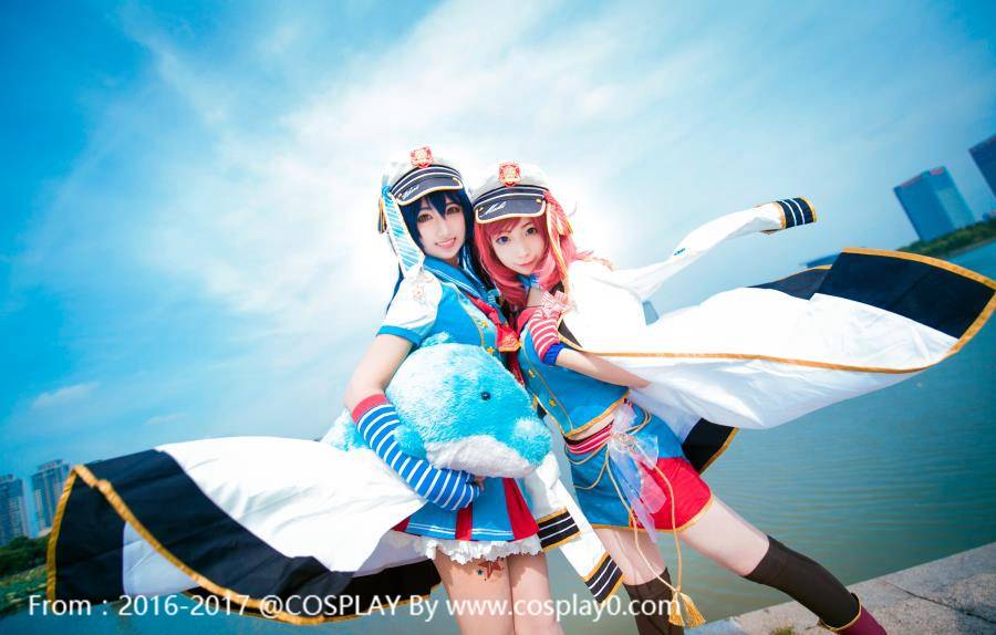 Cosplay福利/萝莉百合园田海未西木野真姬Cosplay