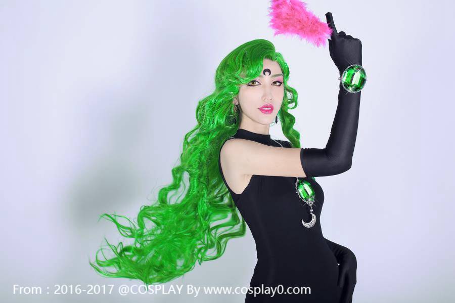 Cosplay福利/美少女战士艾斯梅拉特Cosplay 御姐腿控