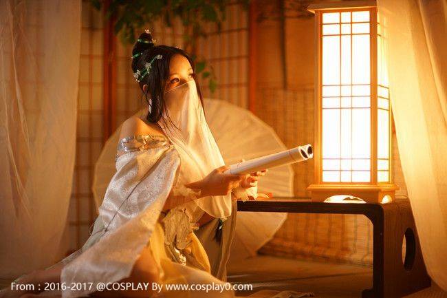 Cosplay福利/古风御姐 天涯明月刀心王听风Cosplay