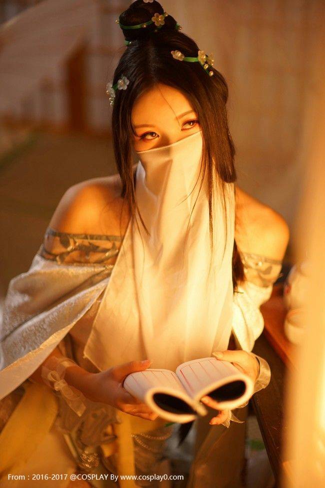 Cosplay福利/古风御姐 天涯明月刀心王听风Cosplay