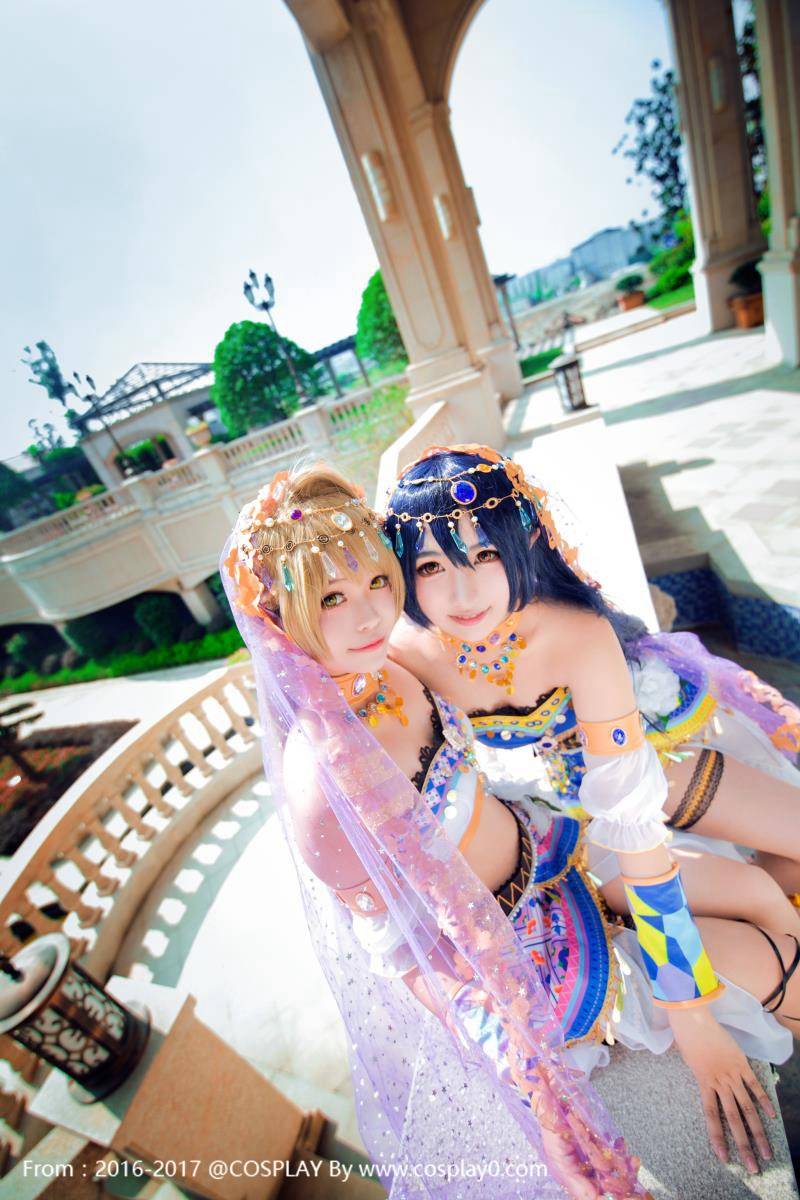 Cosplay福利/Love Live!园田海未南小鸟百合姐妹花腿控Cosplay番号