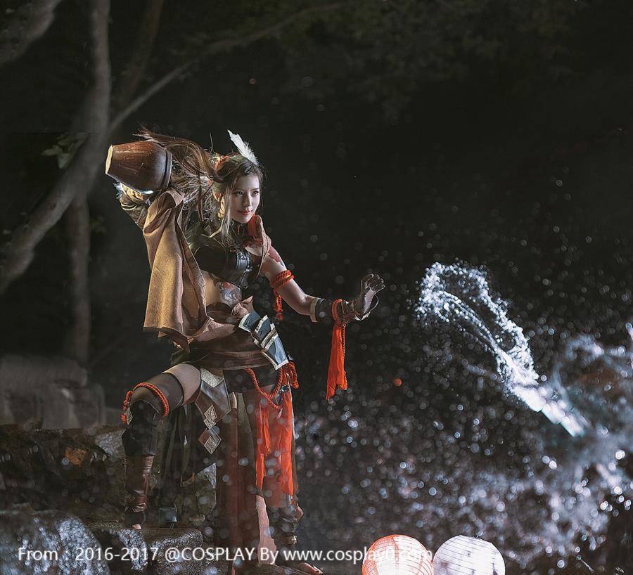 Cosplay福利/沐沐无敌Cosplay剑网三朔雪丐姐