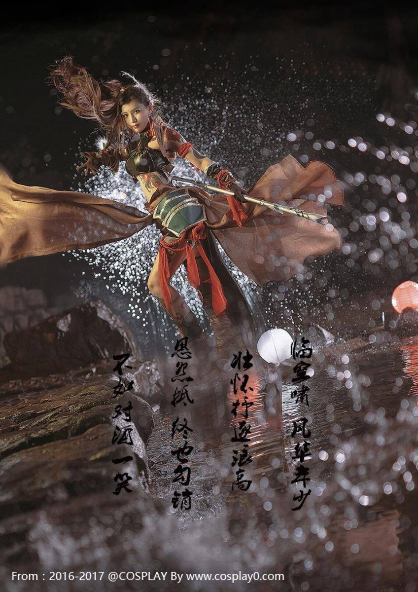 Cosplay福利/沐沐无敌Cosplay剑网三朔雪丐姐