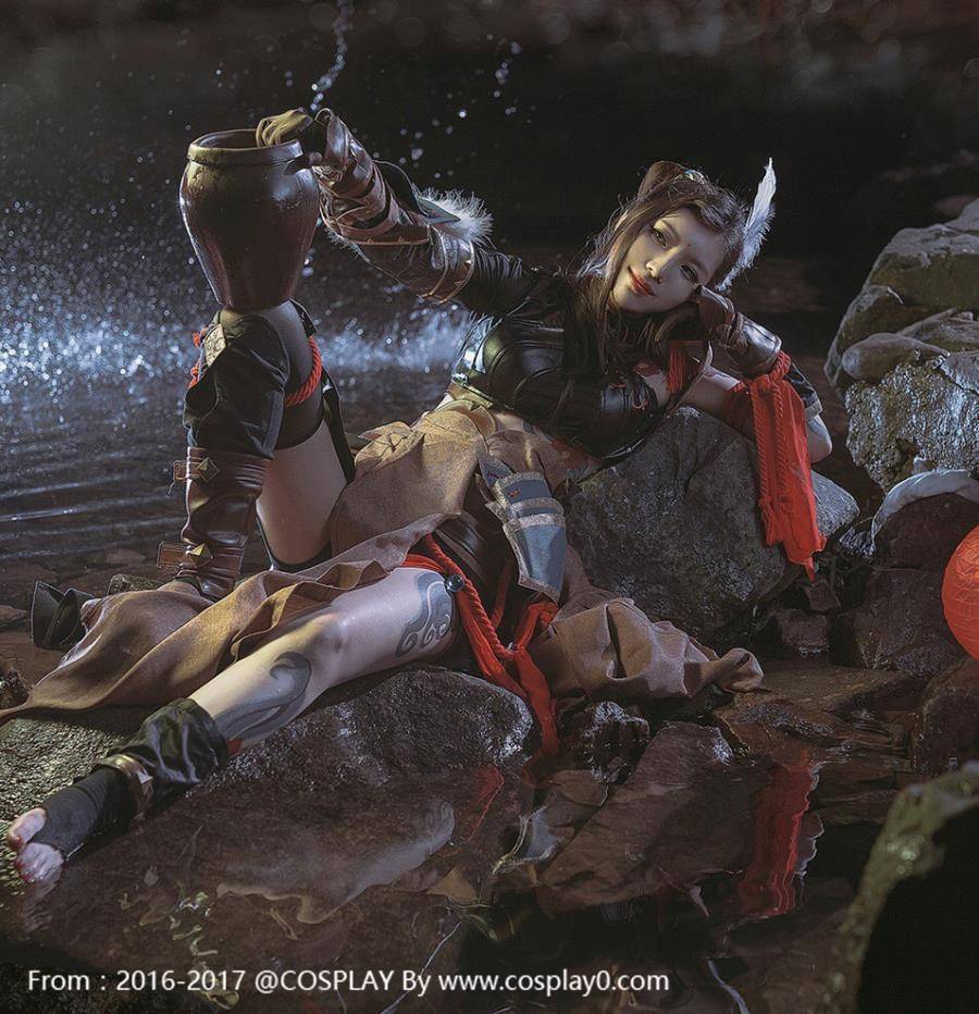 Cosplay福利/沐沐无敌Cosplay剑网三朔雪丐姐