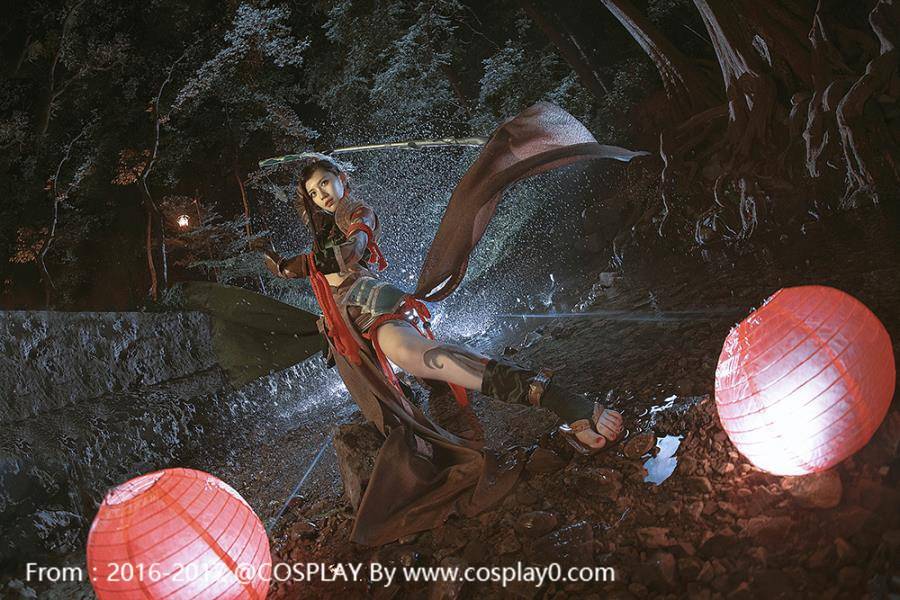 Cosplay福利/沐沐无敌Cosplay剑网三朔雪丐姐