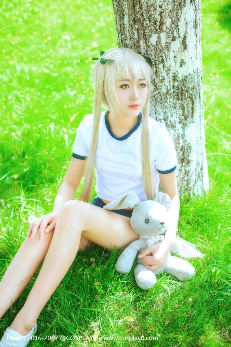 Cosplay福利/萌妹子春日野穹体操服Cosplay腿控福利