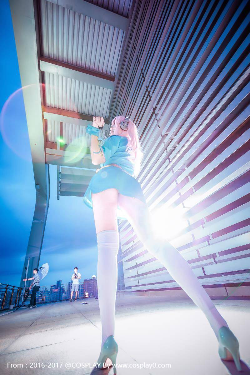 Cosplay福利/超级索尼子 御姐白丝 Cosplay本子福利