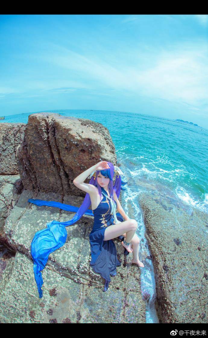 Cosplay福利/千夜未来人鱼姬足控福利Cosplay写真