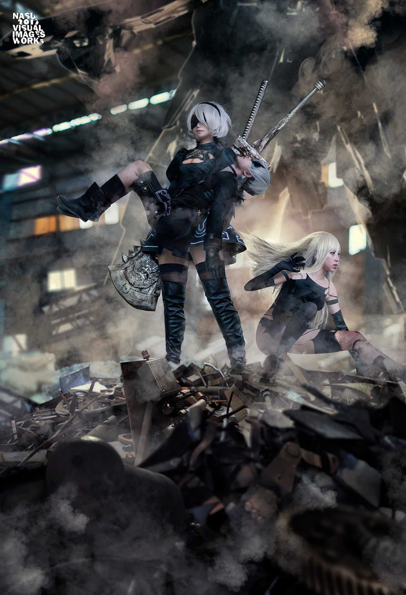 Cosplay福利/尼尔:机械纪元nasu茄儿2b Cosplay福利无圣光